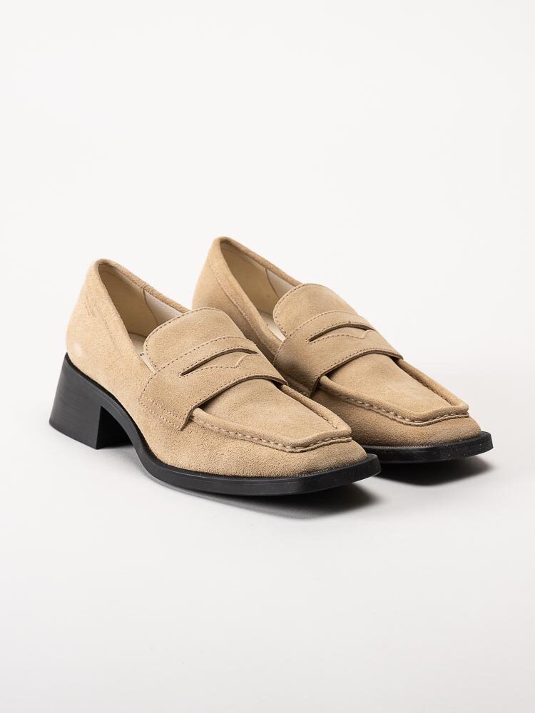 Vagabond - Blanca - Beige loafers i mocka