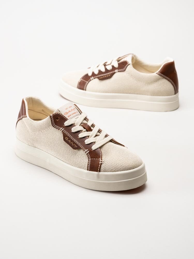 Gant Footwear - Avona - Beige sneakers i textil