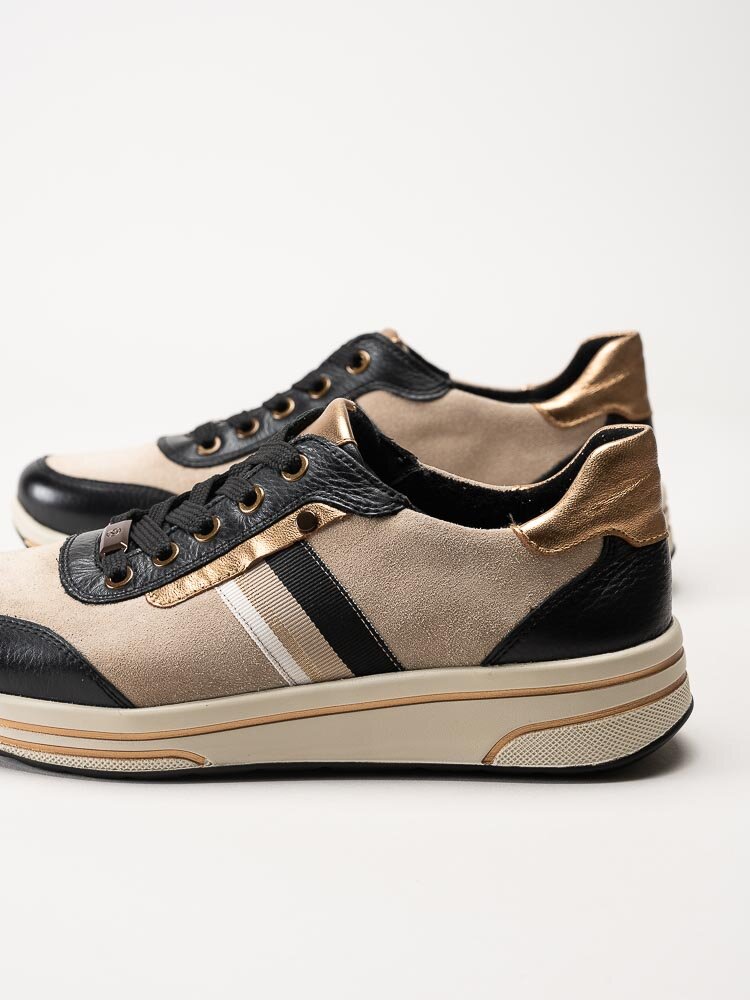 Ara - Sapporo 2.0 - Beige sneakers i mocka