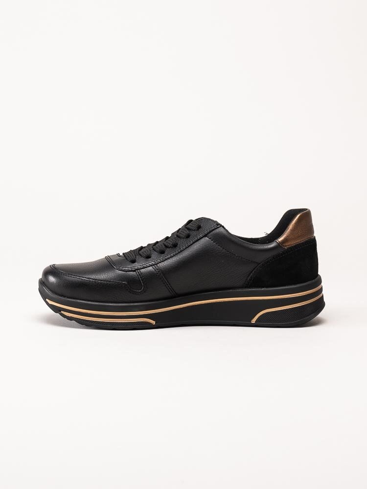 Ara - Sapporo 2.0 - Svarta sneakers i skinn