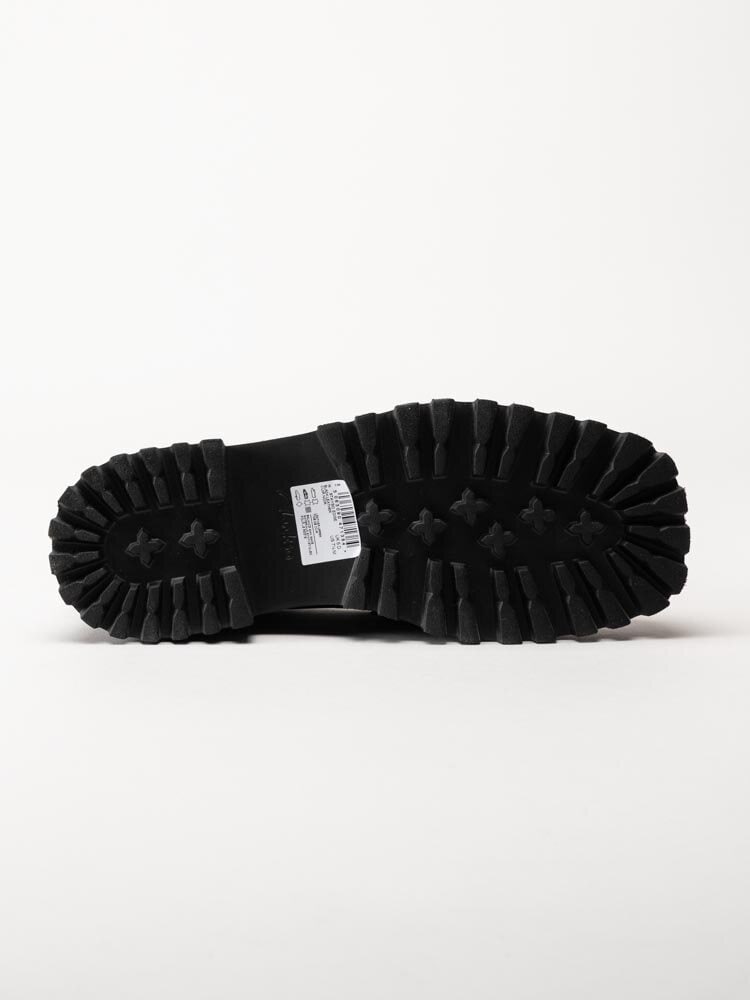 Clarks - Stayso Edge - Svarta loafers i skinn