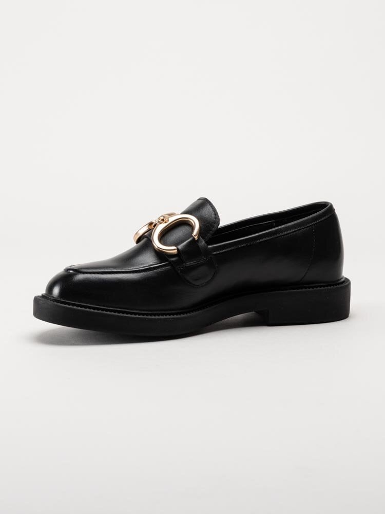 Copenhagen Shoes - Come With Me - Svarta loafers i skinn