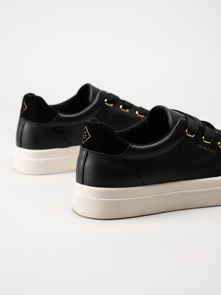 Gant Footwear - Avona Sneaker - Svarta sneakers i skinn