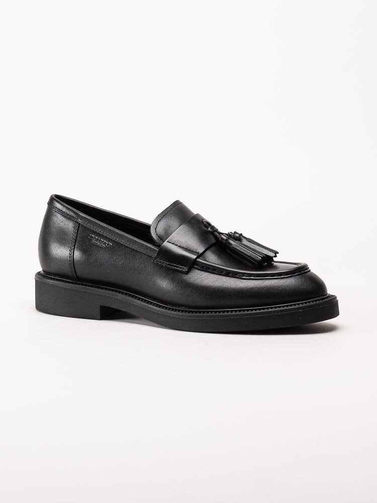 Vagabond - Alex W - Svarta loafers i skinn