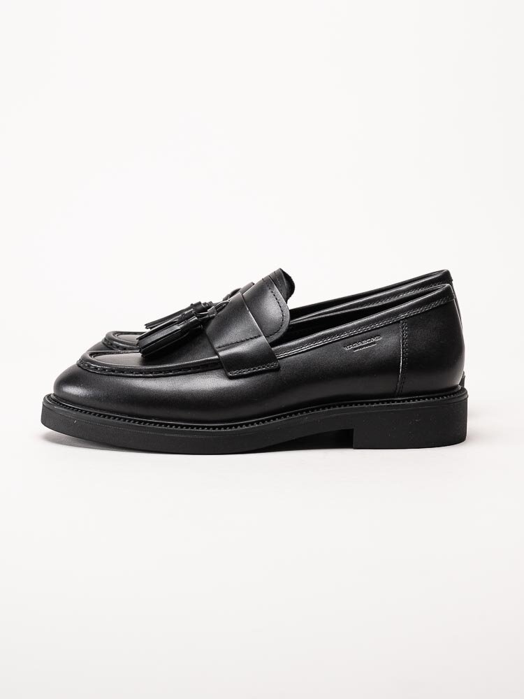 Vagabond - Alex W - Svarta loafers i skinn