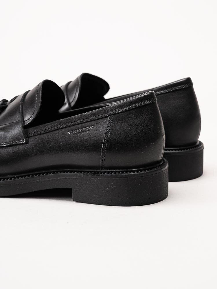 Vagabond - Alex W - Svarta loafers i skinn