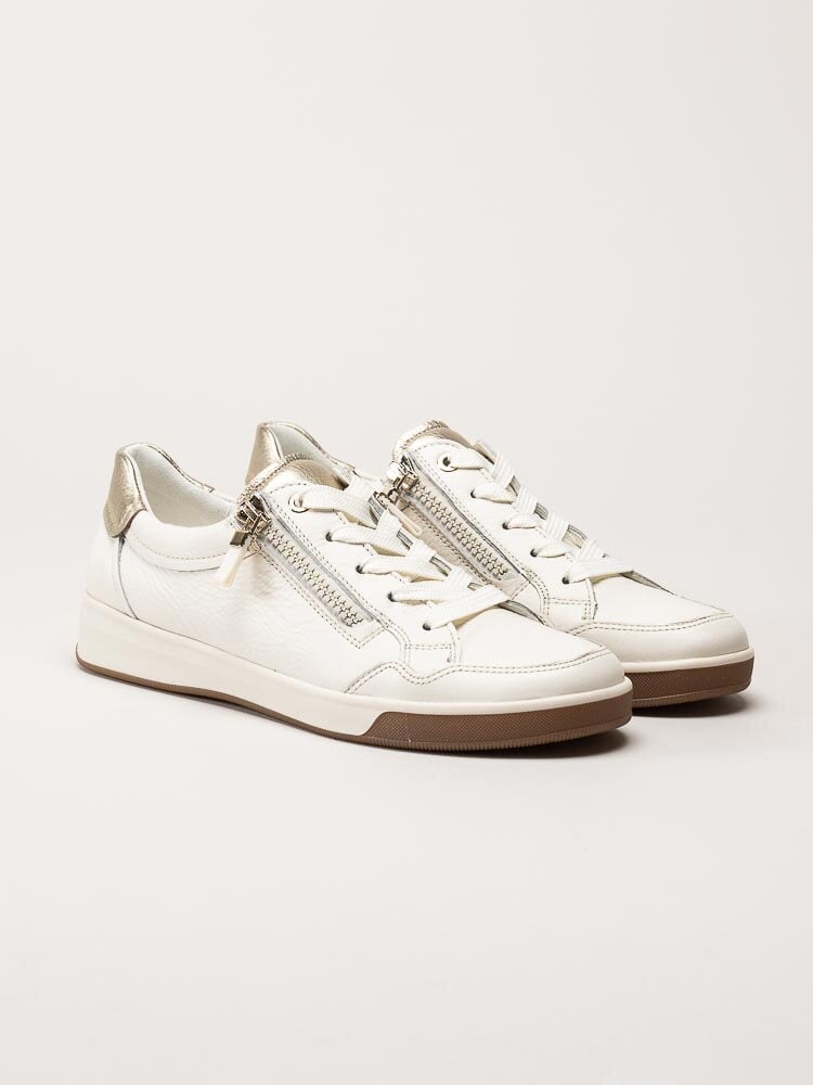 Ara - Rom - Off white sneakers i skinn