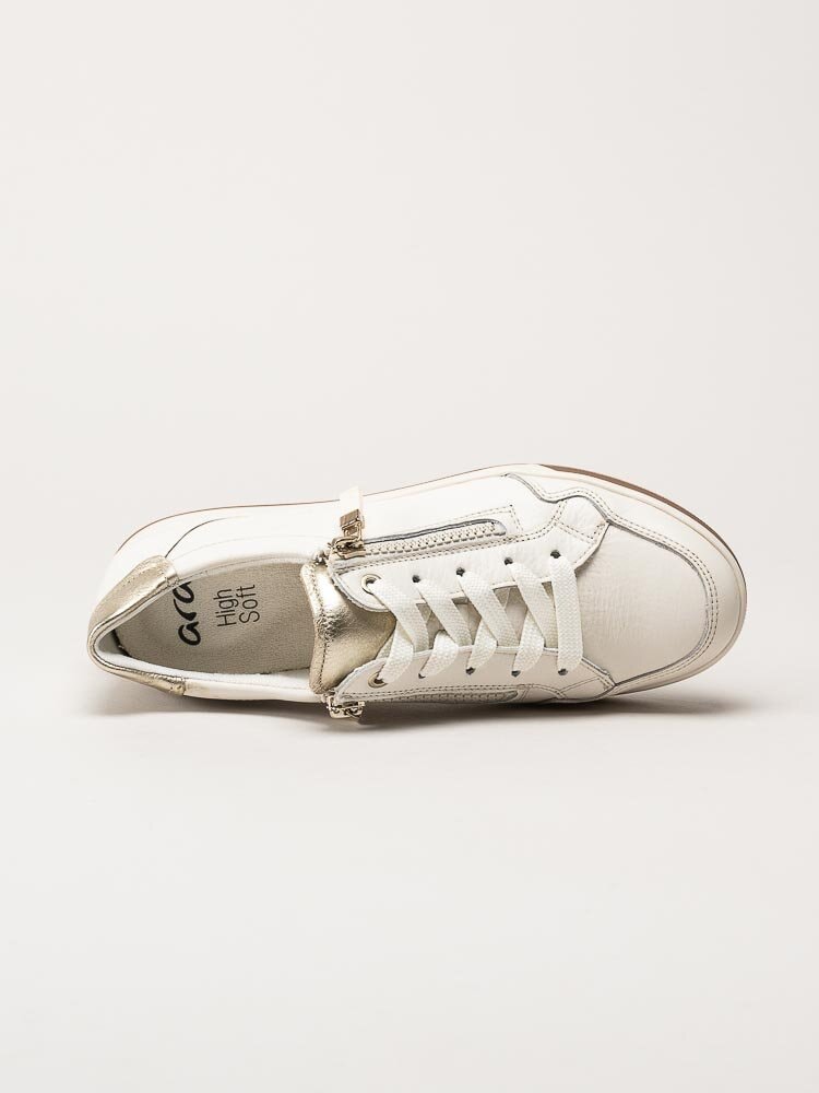 Ara - Rom - Off white sneakers i skinn