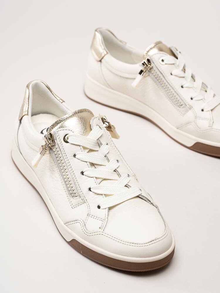 Ara - Rom - Off white sneakers i skinn