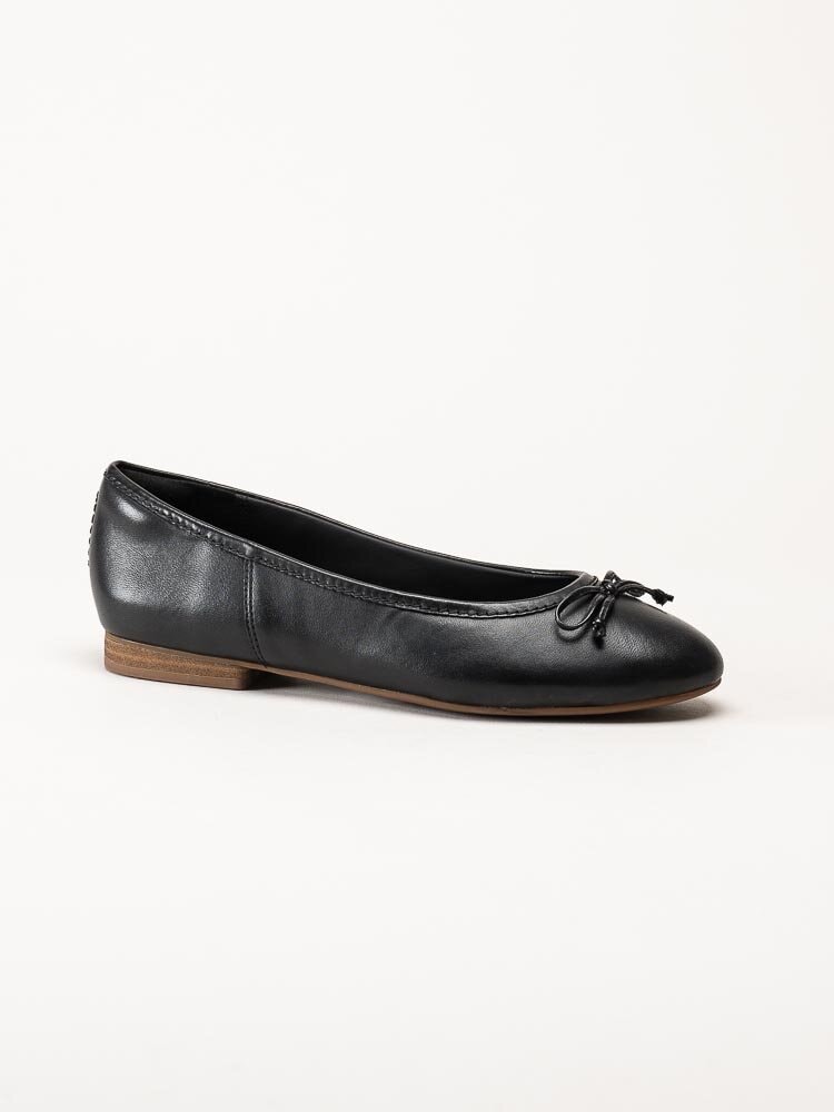 Clarks - Fawna Lily - Svarta ballerinaskor i skinn