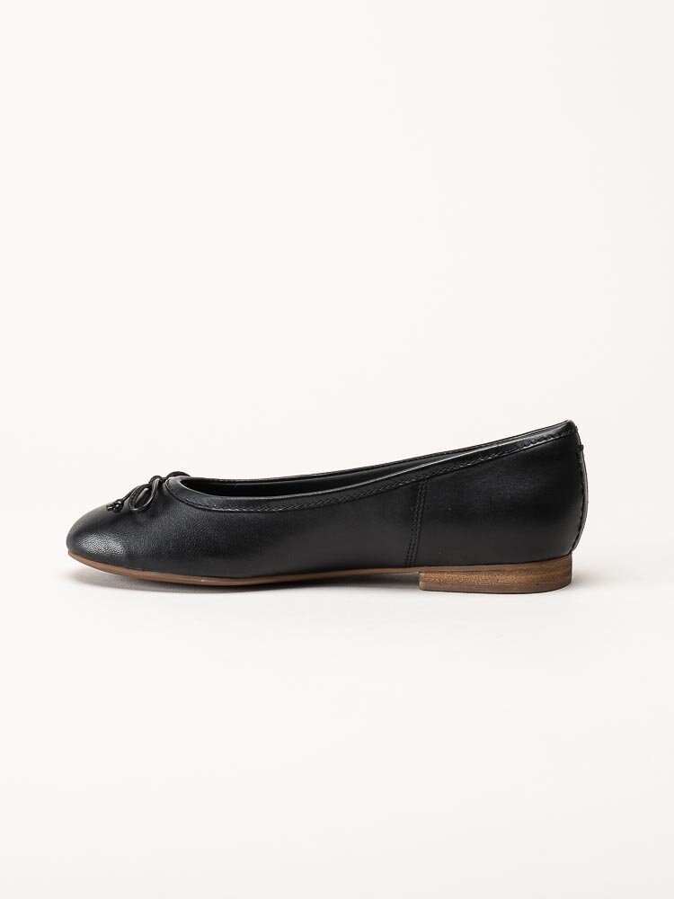 Clarks - Fawna Lily - Svarta ballerinaskor i skinn