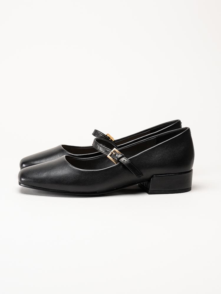 Clarks - Seren30 Buckle - Svarta Mary Janes i skinn