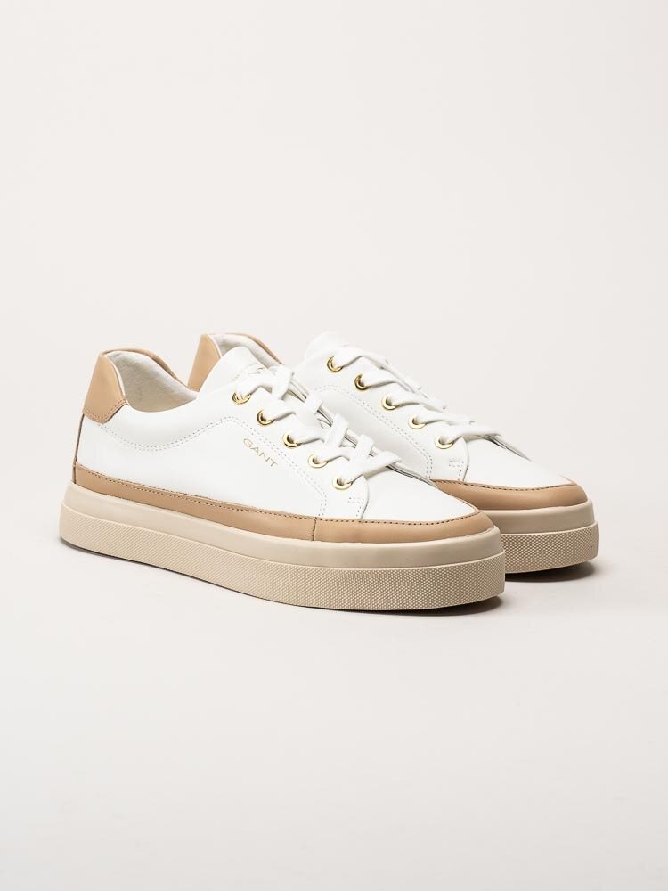 Gant Footwear - Avona Sneaker - Vita sneakers i skinn