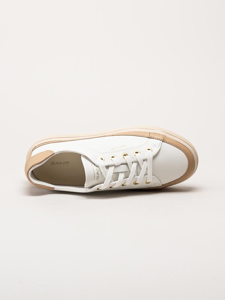 Gant Footwear - Avona Sneaker - Vita sneakers i skinn