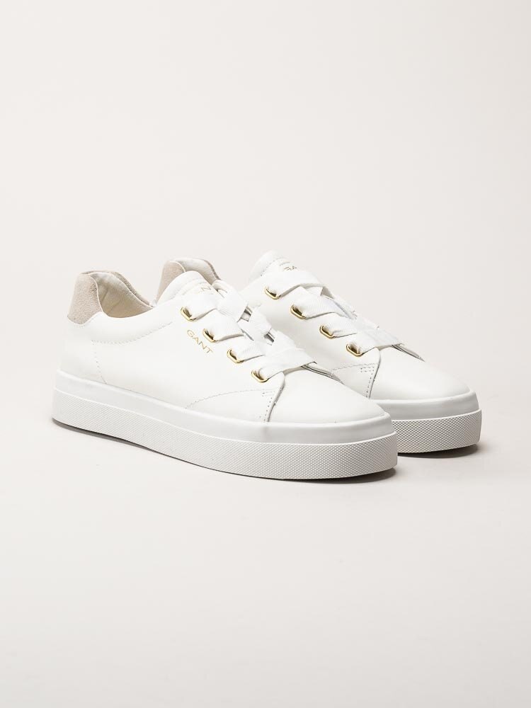 Gant Footwear - Avona Sneaker - Vita sneakers i skinn