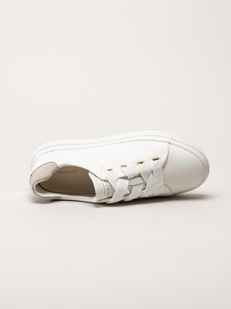 Gant Footwear - Avona Sneaker - Vita sneakers i skinn