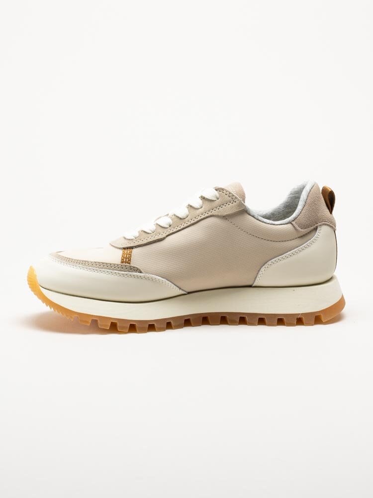 Gant Footwear - Caffay Sneaker - Beige sneakers i skinn