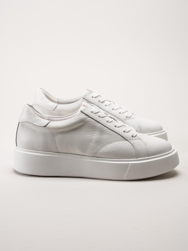 Sweeks - Vanja - Vita sneakers i skinn