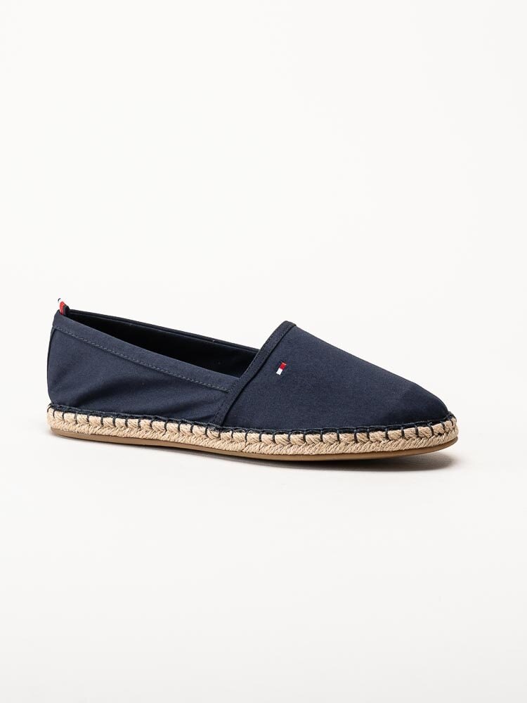 Tommy Hilfiger - Flat Espadrille - Mörkblå espadrillos i textil