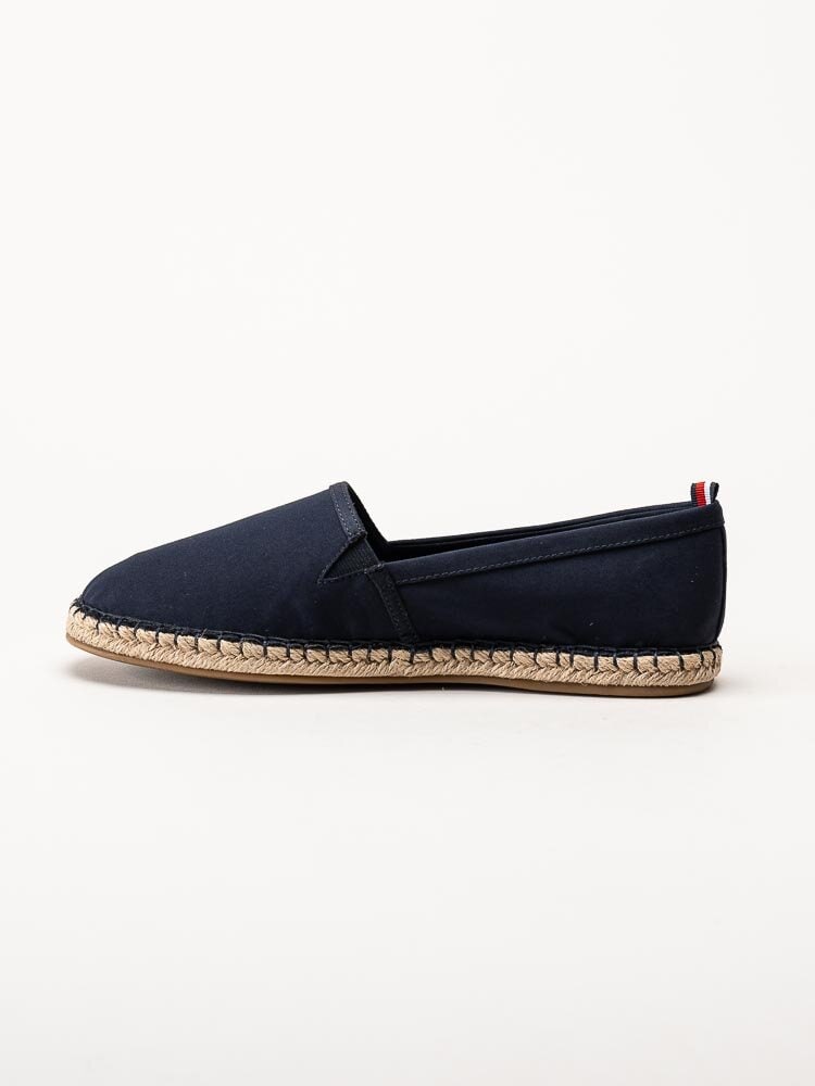 Tommy Hilfiger - Flat Espadrille - Mörkblå espadrillos i textil