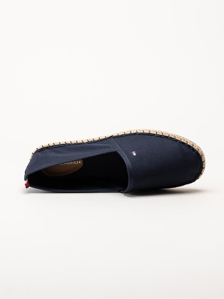 Tommy Hilfiger - Flat Espadrille - Mörkblå espadrillos i textil