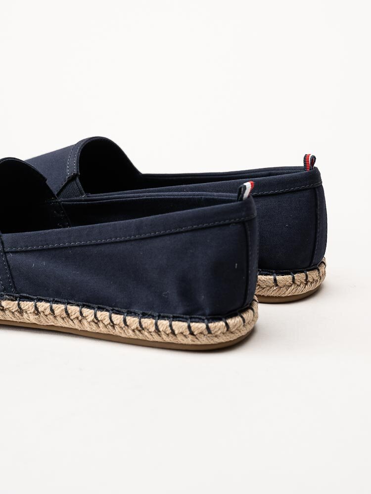 Tommy Hilfiger - Flat Espadrille - Mörkblå espadrillos i textil