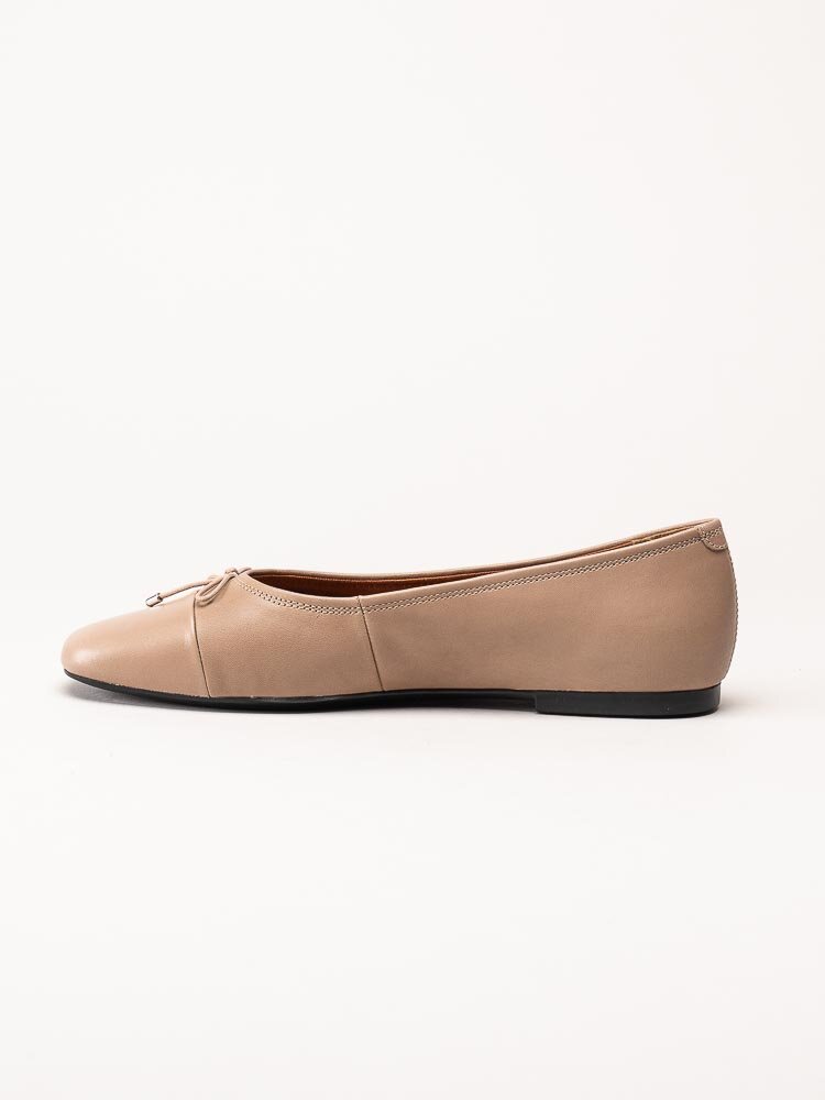 Vagabond - Jolin - Beige ballerinaskor i skinn