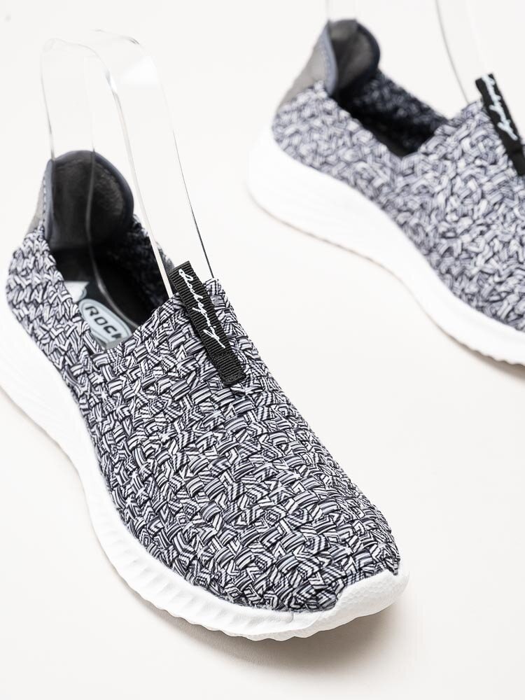 Rock Spring - Niko - Multifärgade slip on skor i textil