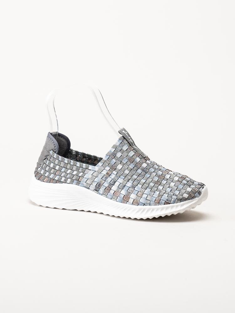 Rock Spring - Niko - Multifärgade slip on skor i textil