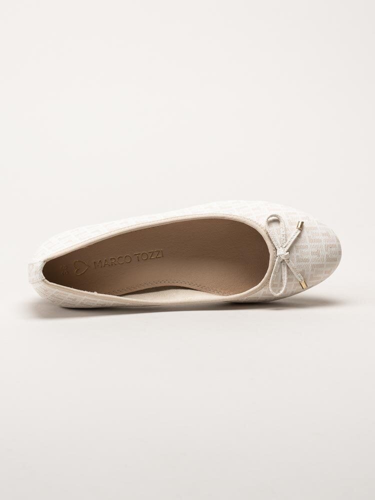 Marco Tozzi - Beige ballerinaskor