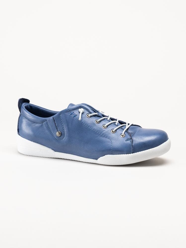 Charlotte of Sweden - Blå sneakers i skinn