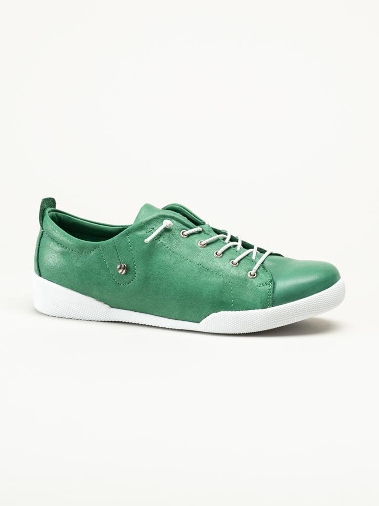 Charlotte of Sweden - Gröna sneakers i skinn