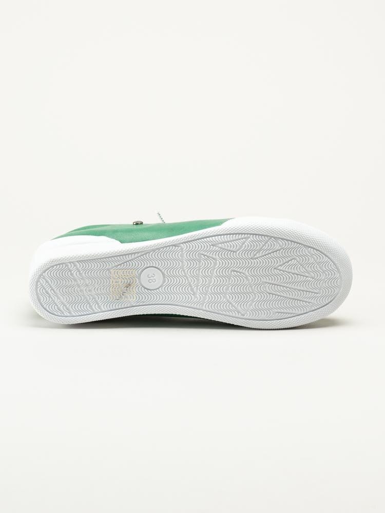 Charlotte of Sweden - Gröna sneakers i skinn