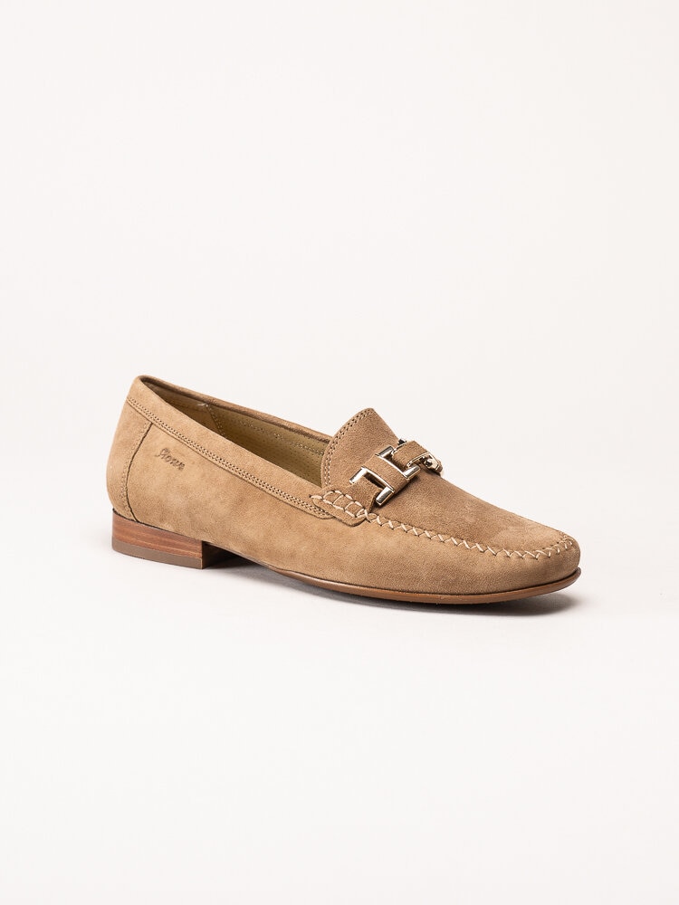 Sioux - Cambria - Beige loafers i mocka