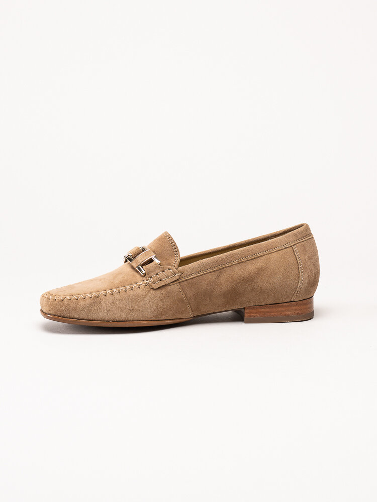 Sioux - Cambria - Beige loafers i mocka