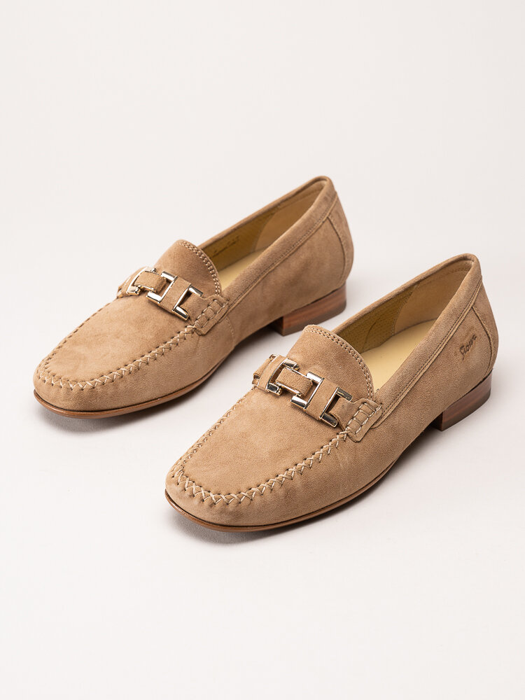 Sioux - Cambria - Beige loafers i mocka