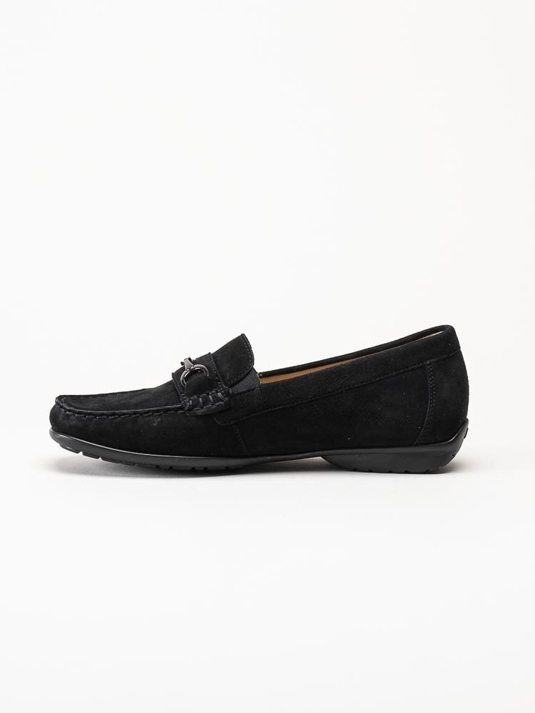 Sioux - Cortizia-738-H - Svarta loafers i mocka