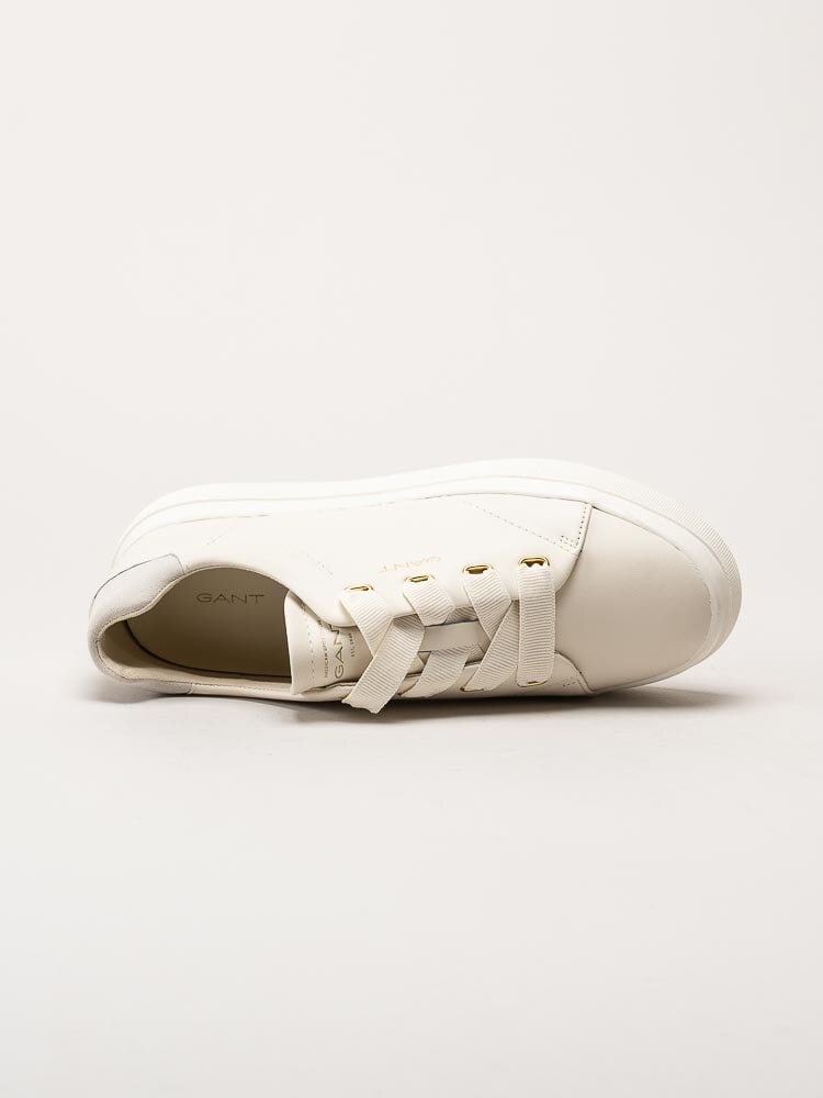 Gant Footwear - Avona - Off white sneakers i skinn
