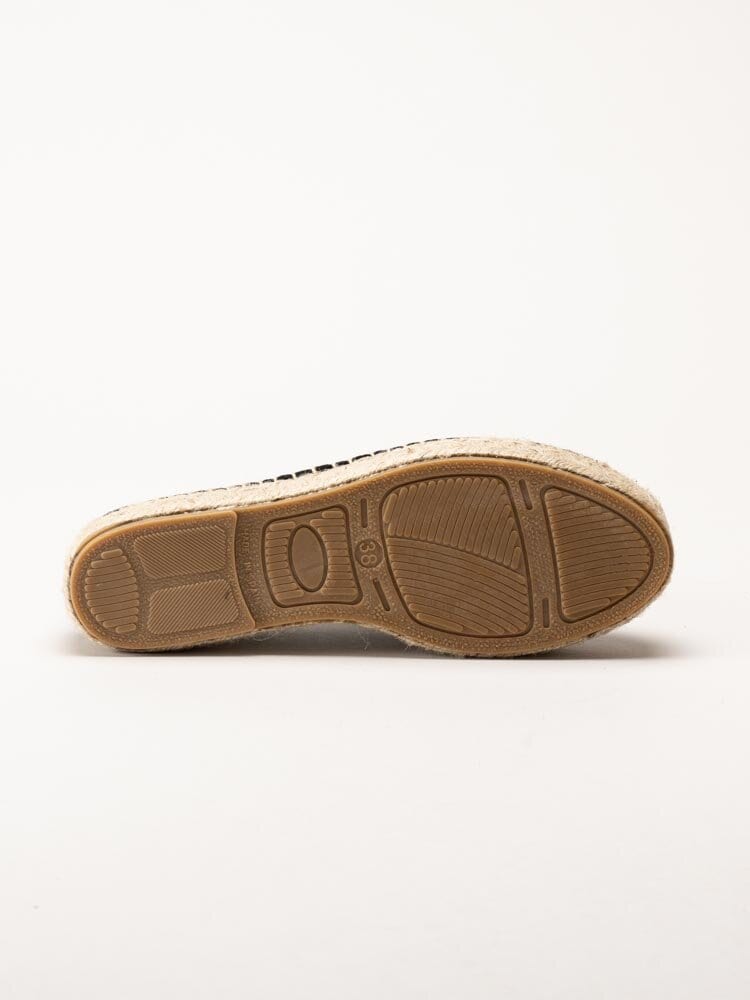 Alberville - Vida Tarifa Copete - Svarta espadrillos