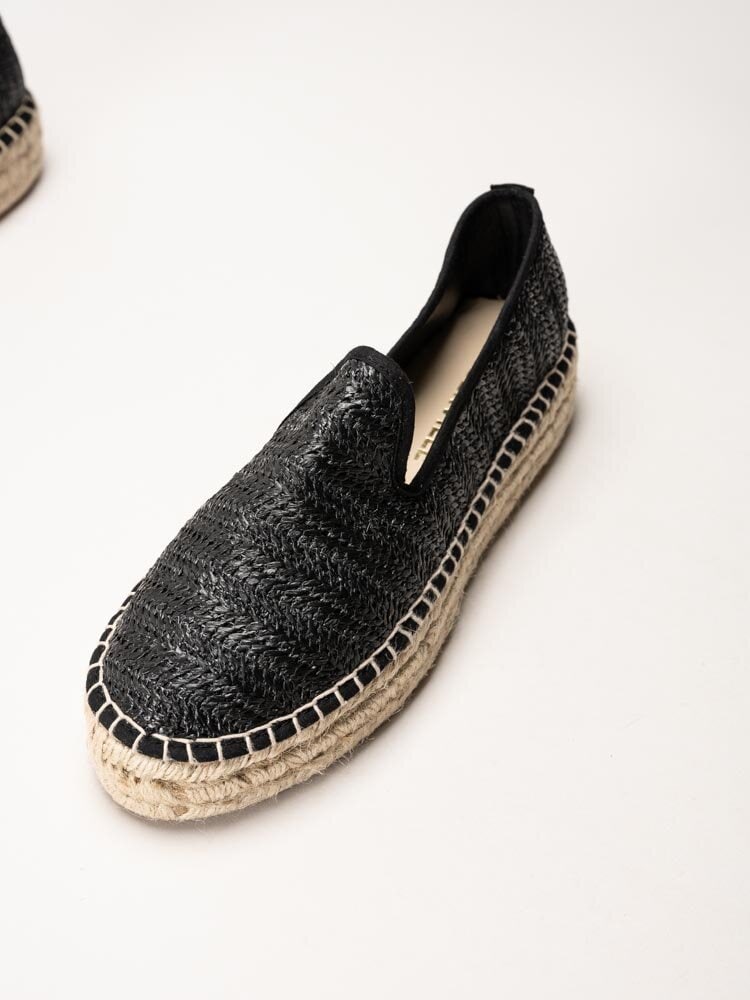 Alberville - Vida Tarifa Copete - Svarta espadrillos