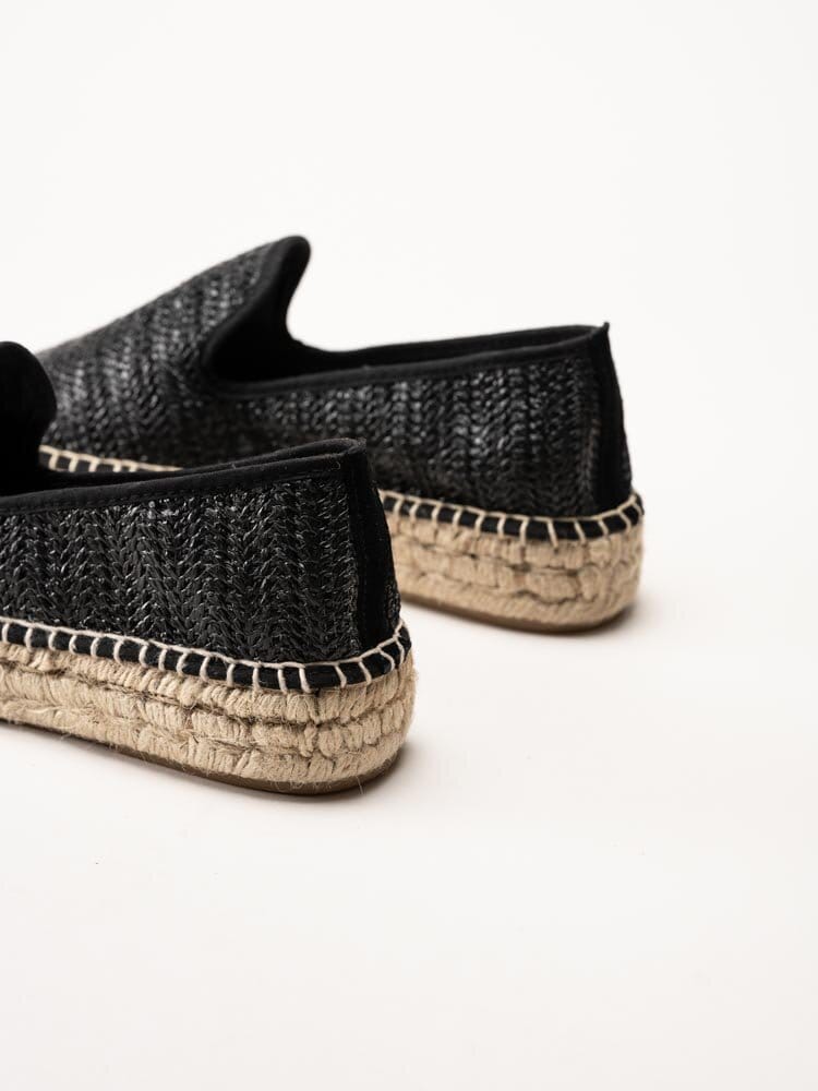Alberville - Vida Tarifa Copete - Svarta espadrillos