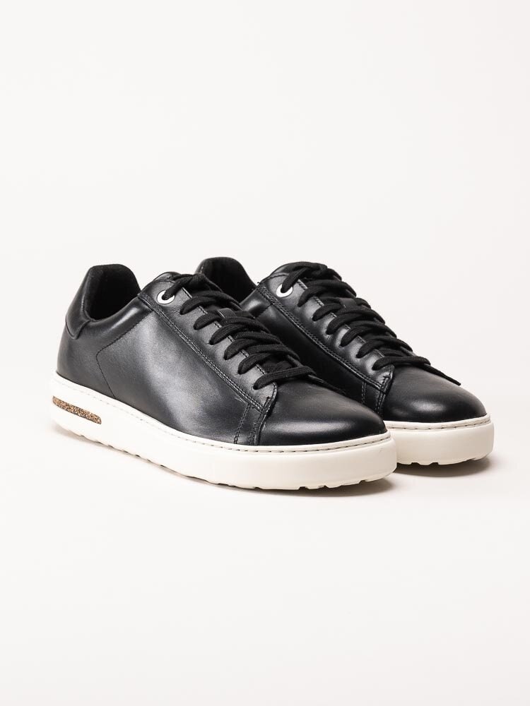 Birkenstock - Arizona Bend Low Black - Svarta sneakers i skinn