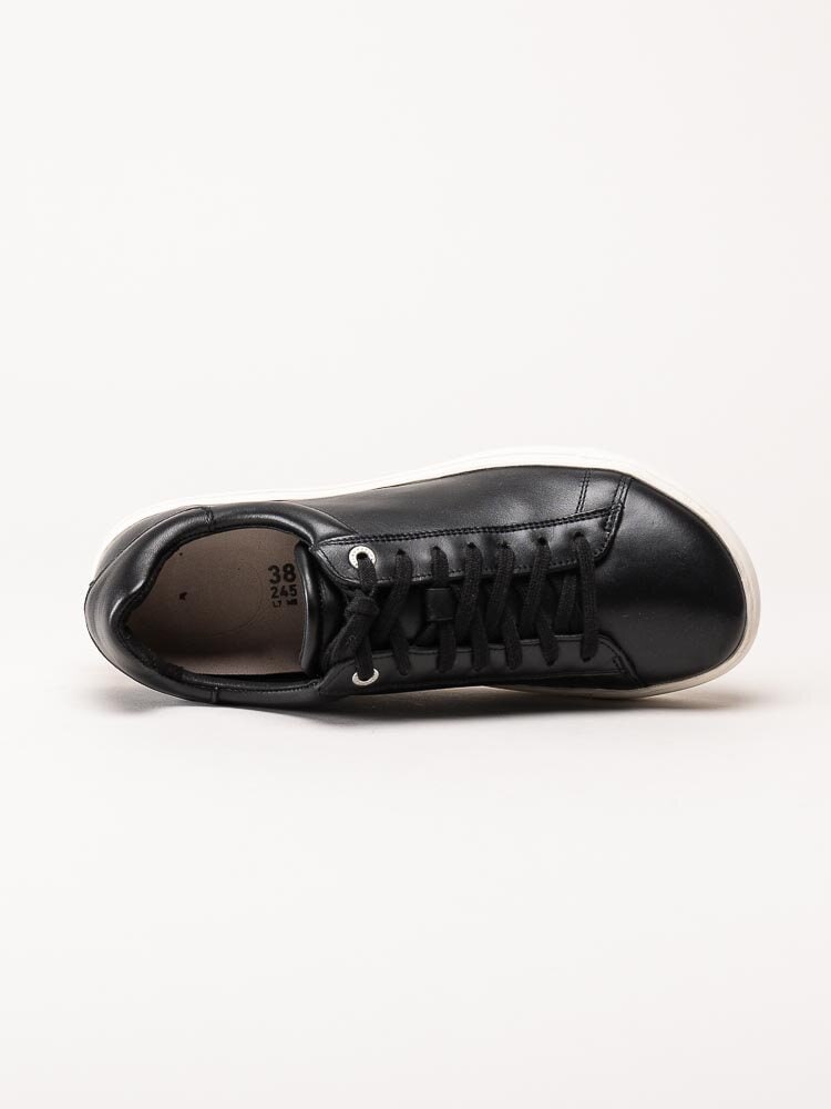 Birkenstock - Arizona Bend Low Black - Svarta sneakers i skinn