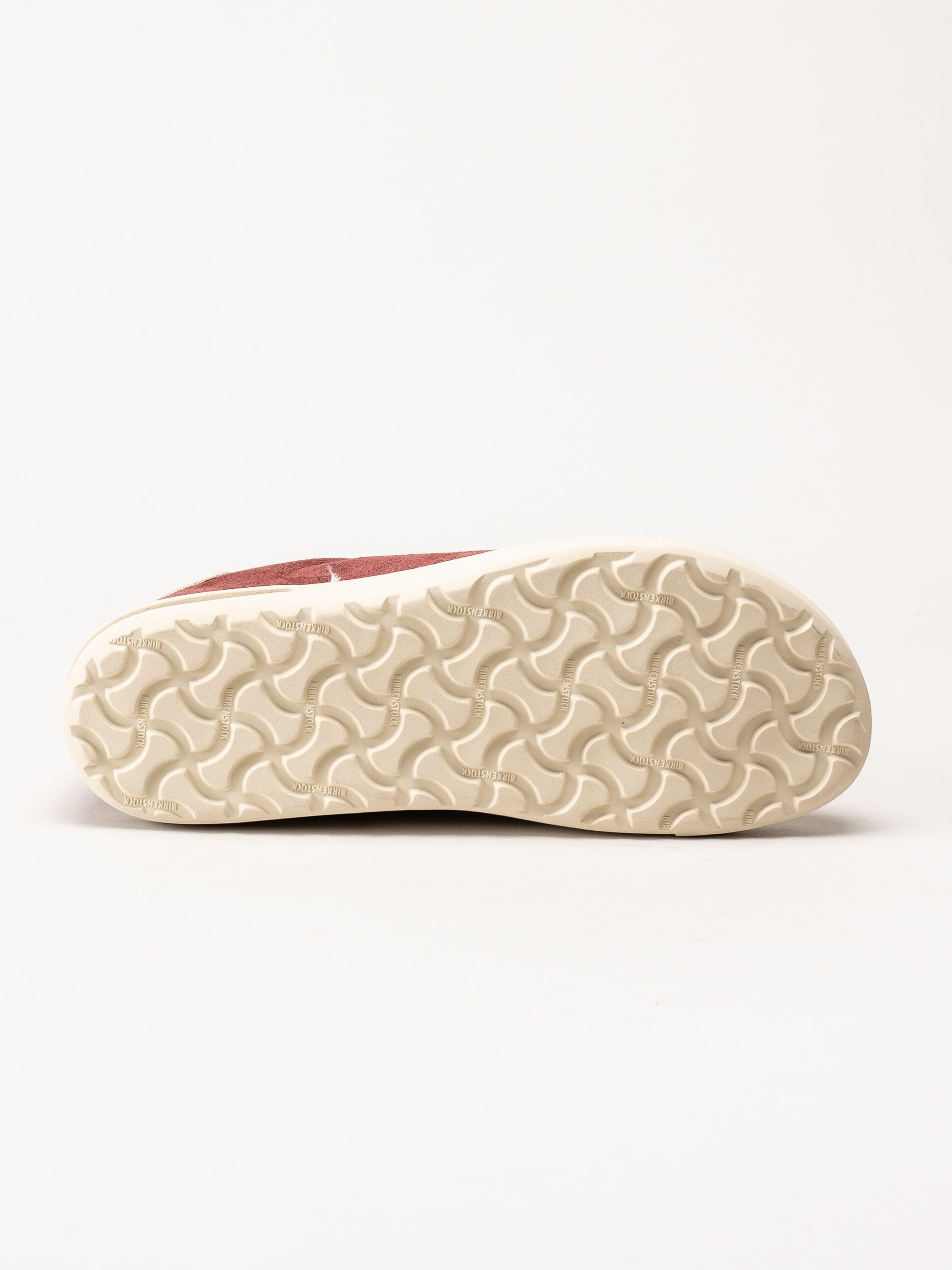 Birkenstock - Arizona Bend Low Suede - Vinröda sneakers i mocka