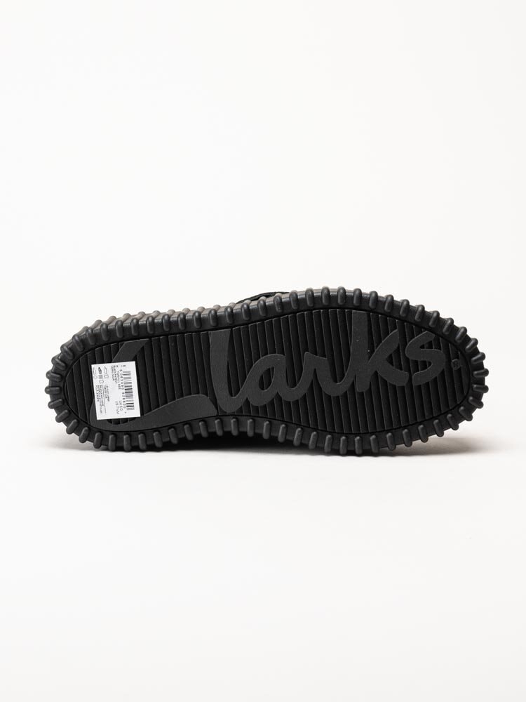 Clarks - Torhill Bee - Svarta snörskor i lack