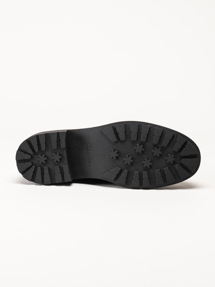 Clarks - Orinoco3 Edge - Svarta loafers i skinn