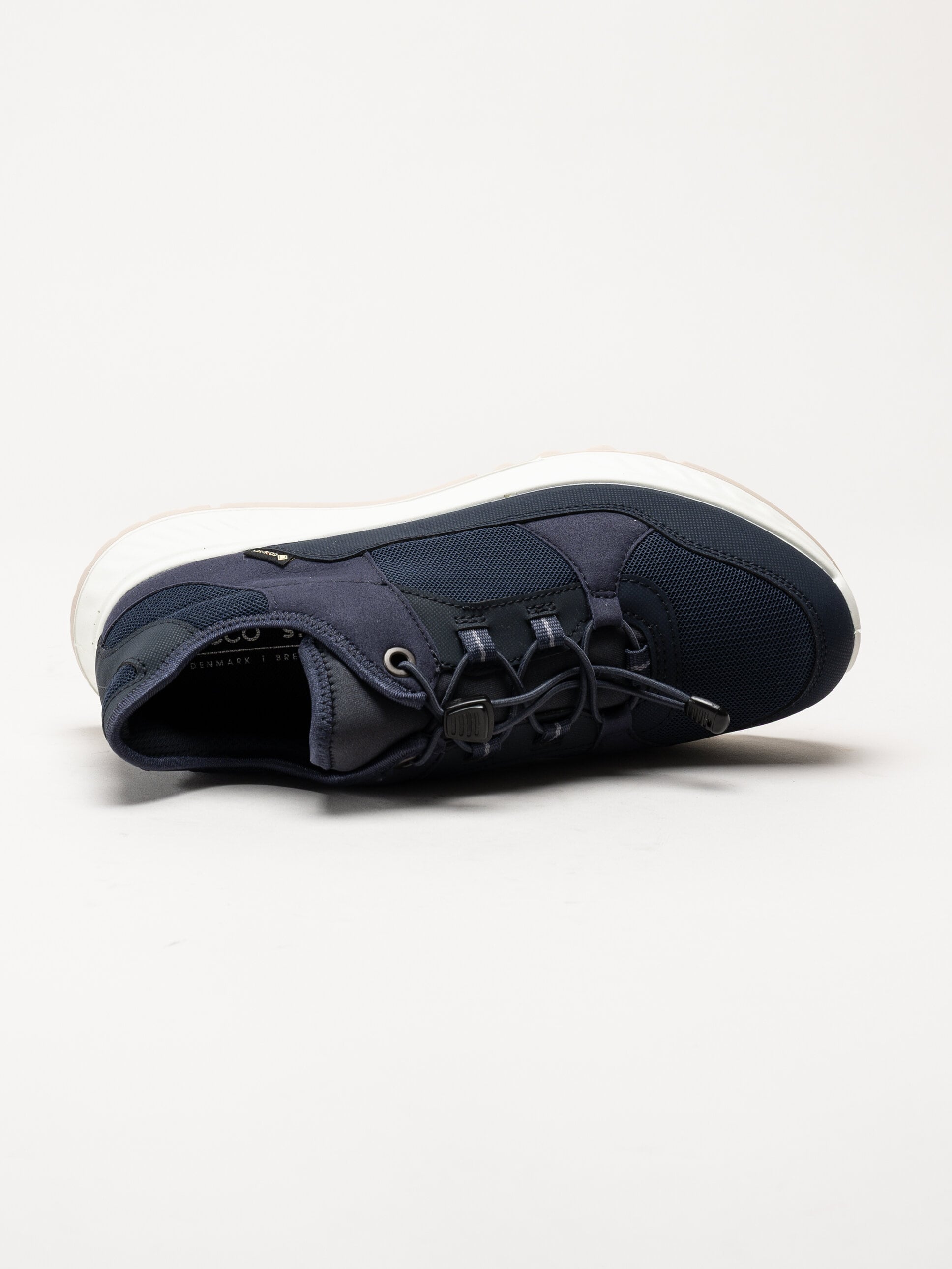Ecco - Exostride Gtx - Blå promenadskor med Gore-Tex