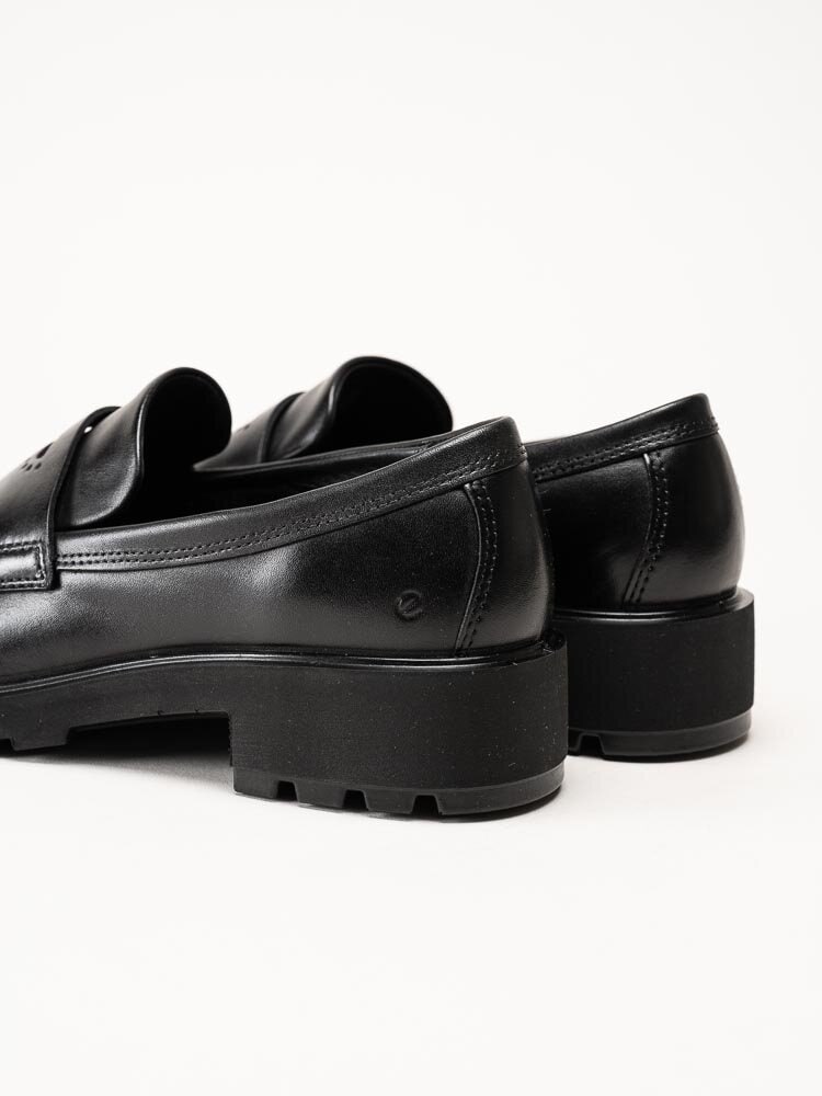 Ecco - Metropole Vienna Loafer - Svarta klassiska loafers i skinn