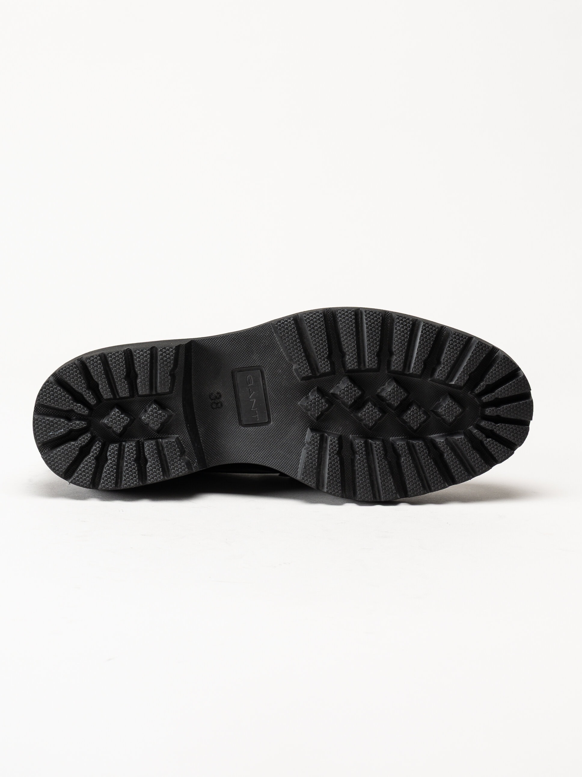 Gant Footwear - Ivyhill Low Lace Shoe - Svarta loafers i skinn