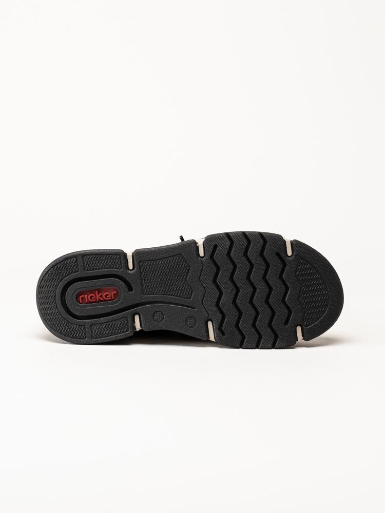 Rieker - Svarta promenadsneakers